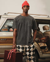 Over Dyed Tee Black