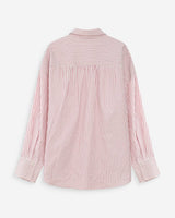 Oversized striped cotton shirt pivoine Vipera