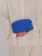 PADDED MAKEUP BAG - COBALT BLUE