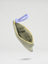 PADDED POUCH - SAGE/ LILAC