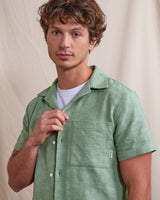 PAIOLIVE SHIRT WOVEN - GREEN