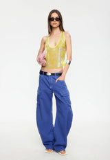 PENTHOUSE JEAN - COBALT