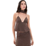 PLAY ON HALTER - CHOCOLATE