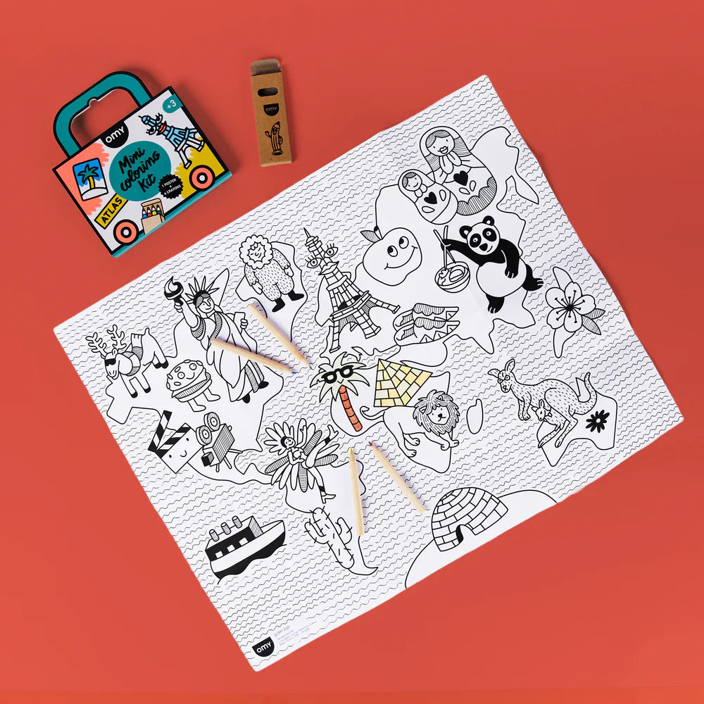 POCKET COLORING - ATLAS – ANOTHER STORY