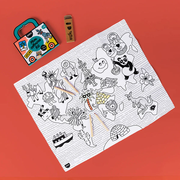 POCKET COLORING - ATLAS