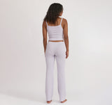 POINTELLE TOP - SOFT LILAC
