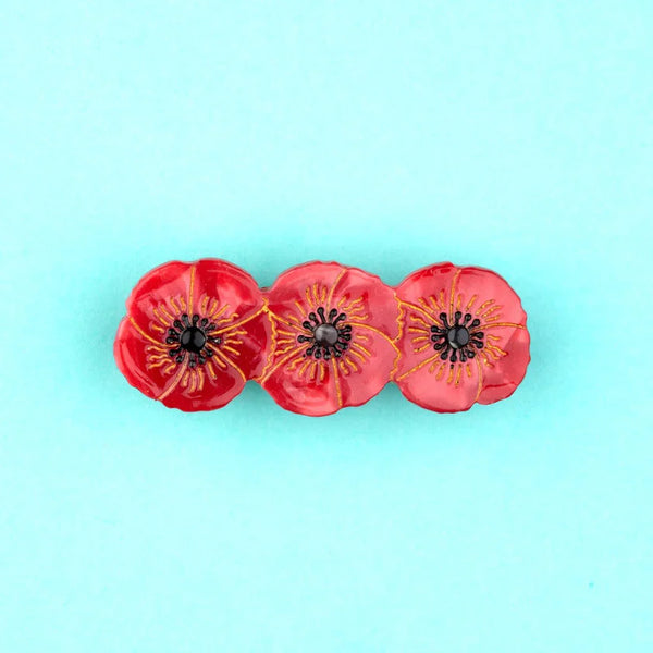POPPY BARRETTE