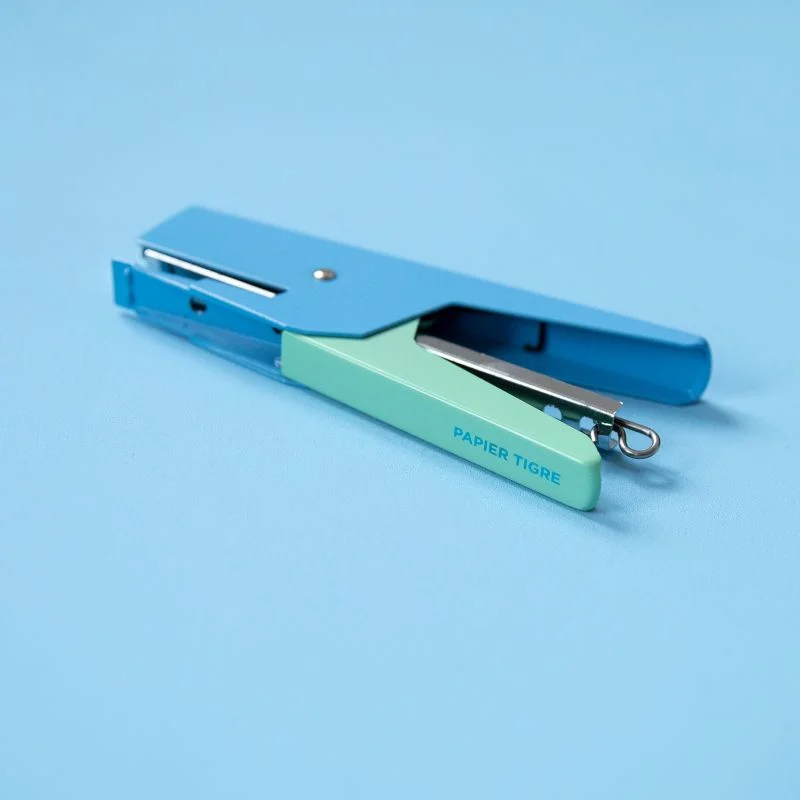 PAPIER TIGRE Stapler - Blue Green 