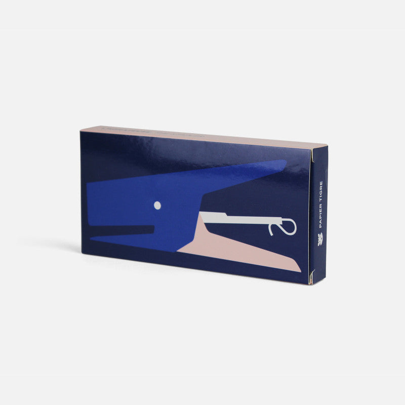 PAPIER TIGRE Stapler - Cobalt Pink