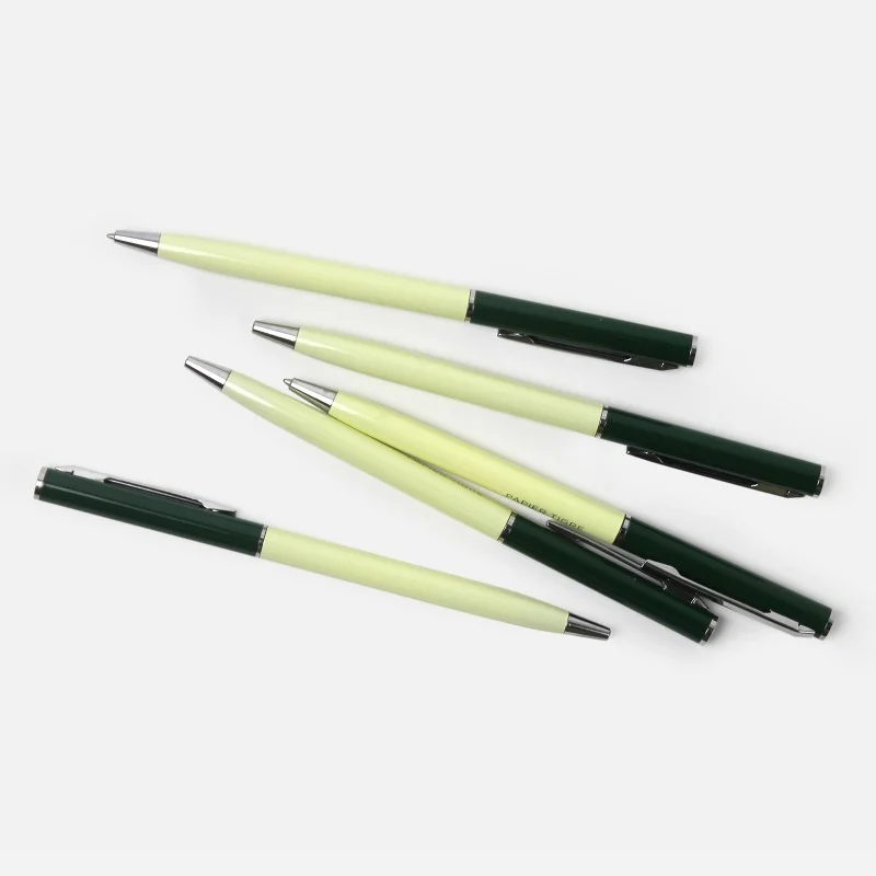 PAPIER TIGRE Ballpoint Pen - Green Yellow