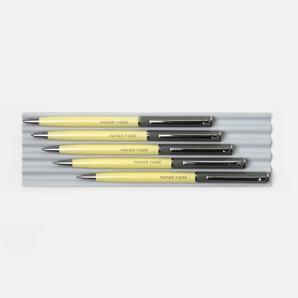 PAPIER TIGRE Ballpoint Pen - Straw Concrete