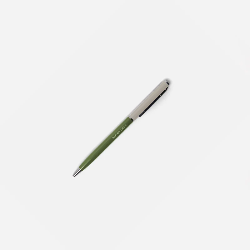 PAPIER TIGRE Ballpoint Pen - Olive Moon