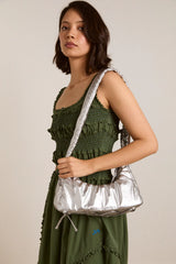 PUFFY SAZ BAG - SILVER