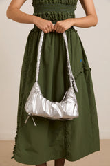 PUFFY SAZ BAG - SILVER
