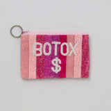 PURSE BOTOX $ - WHITE/FUCHSIA