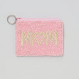 PURSE M HEART M - PINK/PEARLS