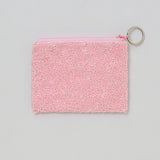 PURSE M HEART M - PINK/PEARLS