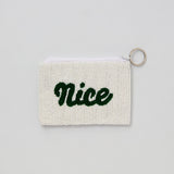 PURSE NICE, NAUGHTY - WHITE