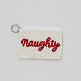 PURSE NICE, NAUGHTY - WHITE