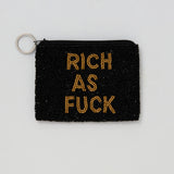PURSE RICH AS FUCK - BLACK
