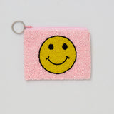 PURSE SMILEY - PINK/YELLOW