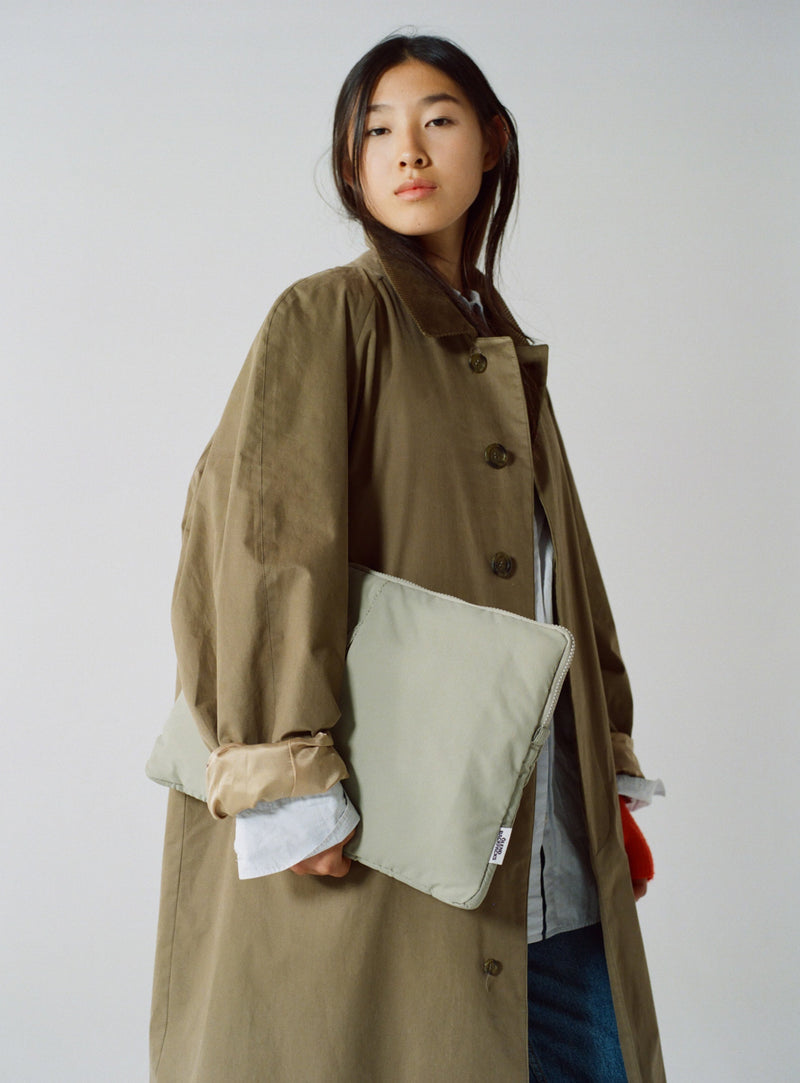 Padded Laptop Sleeve - OLIVE