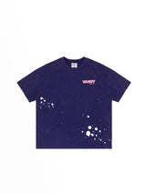 Paint Flower Bouquet Tee - Purple