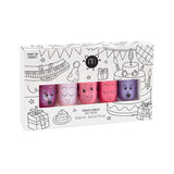 Party 5 Nailpolish Set - SHEEPY POLLY COOKIE KITTY PIGLOU