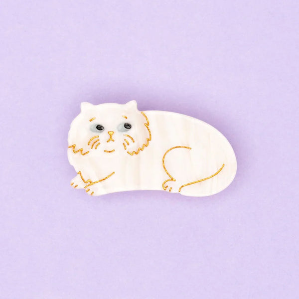 Persian Cat mini hair clip