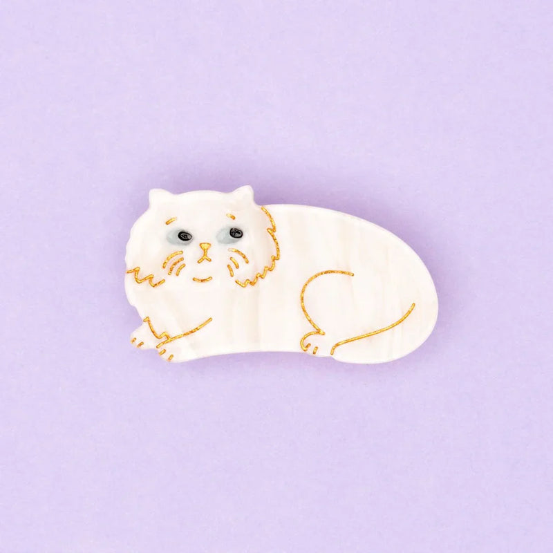 Persian Cat mini hair clip