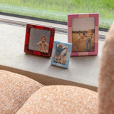 Photo frame rift rectangle candy pink