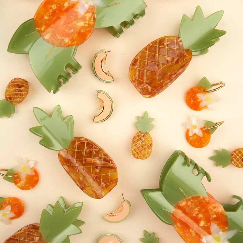 Pineapple hair claw