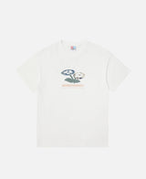Plaid Two Flower Tee - White