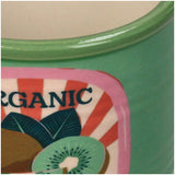 Planter Kiwi Dolomite Green 7.3x7.3x6.3cm