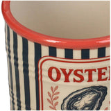 Planter Oyster Can Dolomite Blue 9.8x9.8x8.7cm