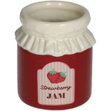 Planter Strawberry Jam Fine Earthenware Red