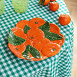 Plate orange