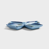 Plate ribbon blue