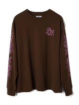 Pleasant Slumber Ls Graphic Tee - Choc