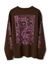 Pleasant Slumber Ls Graphic Tee - Choc