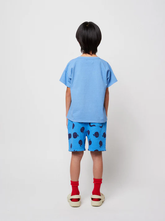 Poma all over turquoise bermuda shorts
