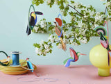Pop Out Card, Parakeets