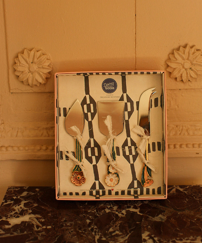 Posy Cheese Set in Giftbox