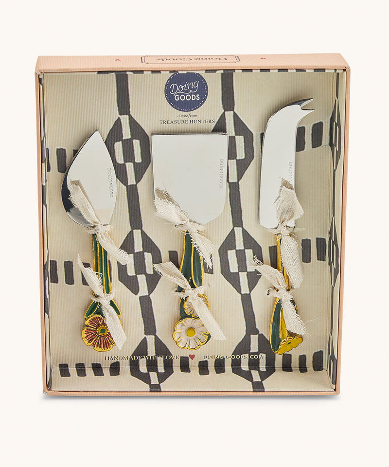 Posy Cheese Set in Giftbox