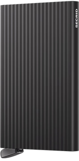 Premium Cardprotector+ Fluted Black