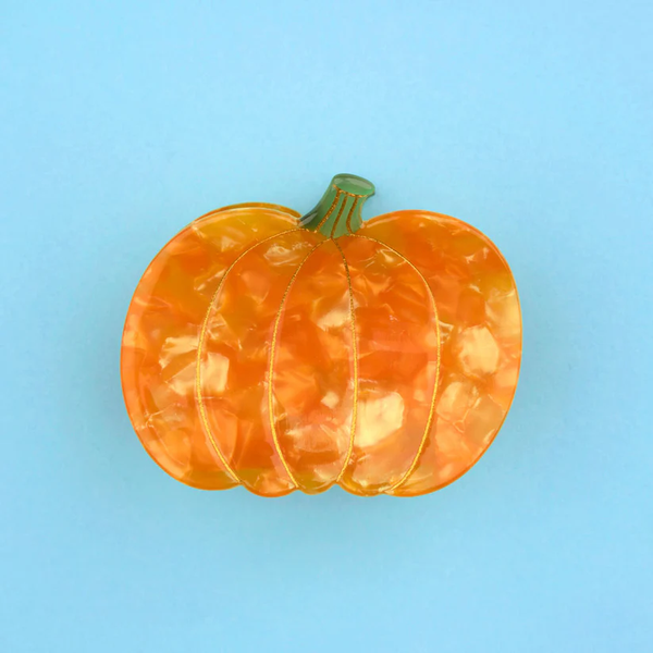 Pumpkin hair claw