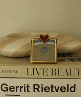 Pyar Heart Frame Mini Red