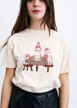 RACLETTE TEES - CREAM