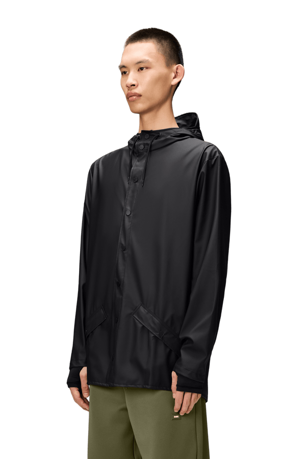 Rains Jacket W3 Black, Black