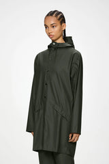 Rains Long Jacket W3 Green